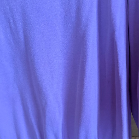 Aviator Nation Lavender Sweatshirt with Neon Pink Lightning Bolt - Picture 6 of 6